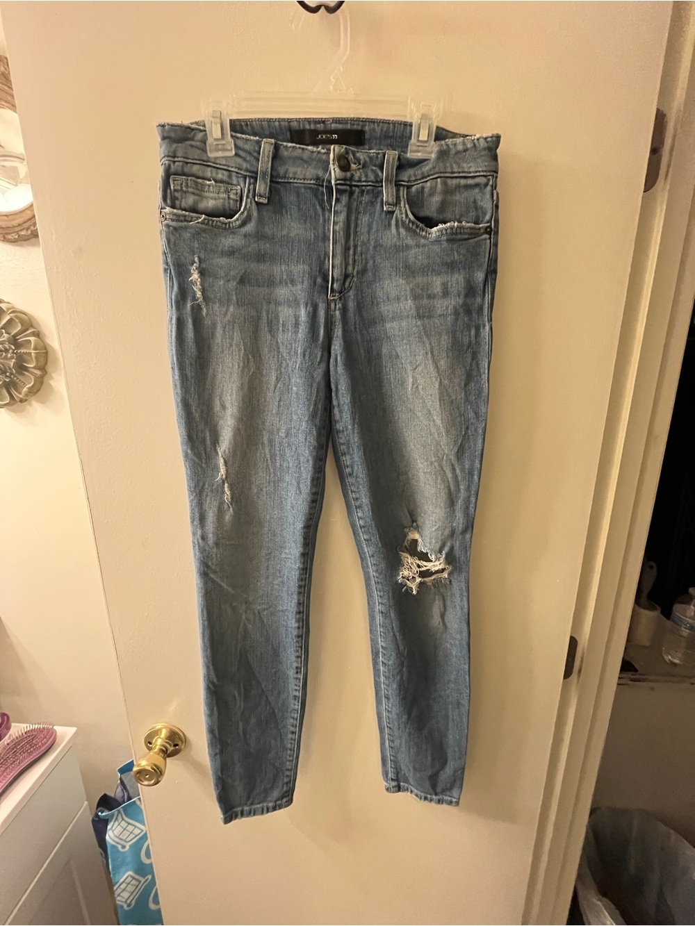 Joe’s Jeans High-Rise Light Blue Skinny Ankle — Size 27 - Picture 2 of 4